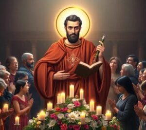 ¡San Antonio, defensor de la fe católica y trabajador de milagros! Ruega por nosotros en esta novena. ALCANZA. 2025