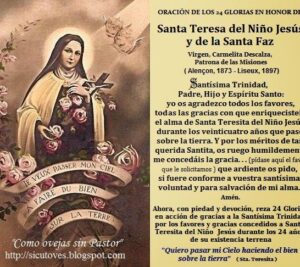 Oraciones y Novenas a los Padres de Santa Teresita y el Niño Jesús