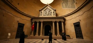 Descubre las impactantes imágenes de la Capilla Sixtina preparándose para el cónclave que nadie esperaba ver 2025