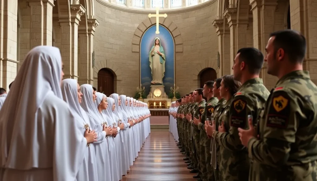 Increíble transformación: más de 200 militares se bautizan en el Santuario de la Virgen de Lourdes y conmueven al mundo 2025 Increíble transformación: más de 200 militares se bautizan en el Santuario de la Virgen de Lourdes y conmueven al mundo 2025