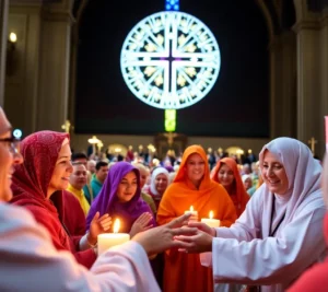 Descubre las impresionantes imágenes de la Misa multitudinaria que da inicio a la Peregrinación Eucarística 2025 en EE.UU. ¡No te lo puedes perder! 2025 Descubre las impresionantes imágenes de la Misa multitudinaria que da inicio a la Peregrinación Eucarística 2025 en EE.UU. ¡No te lo puedes perder! 2025
