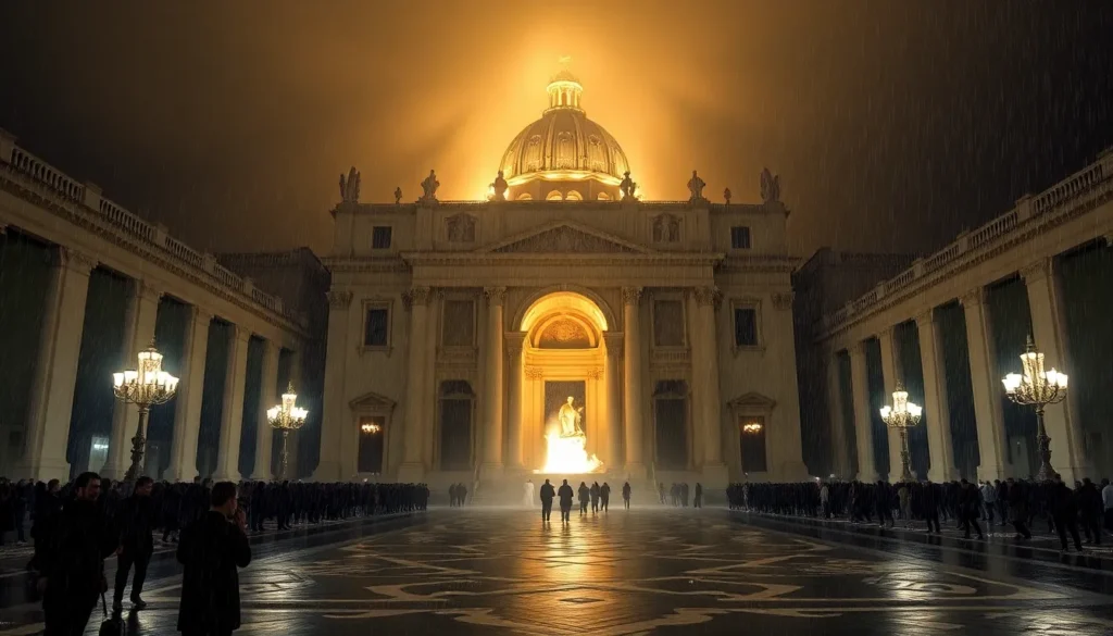 La increíble tensión de la multitud mientras espera la fumata negra en el Vaticano 2025 La increíble tensión de la multitud mientras espera la fumata negra en el Vaticano 2025