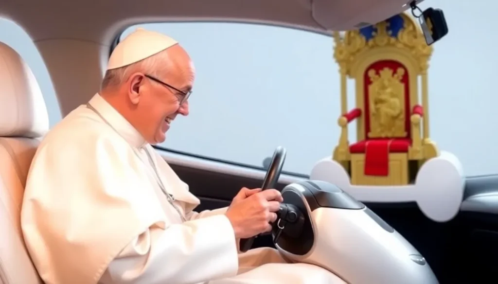 Descubre cómo el Papa pasó de un trono cargado en hombros a un innovador auto eléctrico ¡La sorprendente evolución del transporte papal! 2025 Descubre cómo el Papa pasó de un trono cargado en hombros a un innovador auto eléctrico ¡La sorprendente evolución del transporte papal! 2025