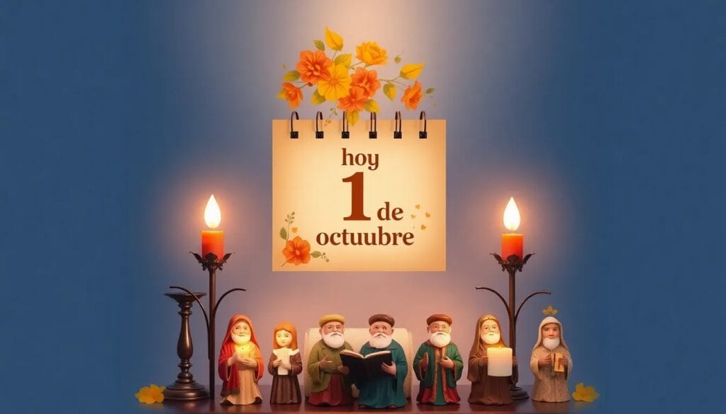 Santoral de hoy 1 de octubre: descubre los santos que se celebran 2025 Santoral de hoy 1 de octubre: descubre los santos que se celebran 2025