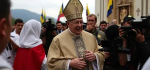 La emotiva despedida de la Iglesia Católica y las fuerzas armadas al obispo castrense de Colombia que te dejará sin aliento 2025