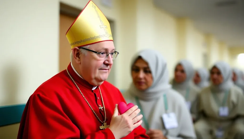 El conmovedor gesto del cardenal argentino que está tocando corazones en los hospitales 2025 El conmovedor gesto del cardenal argentino que está tocando corazones en los hospitales 2025